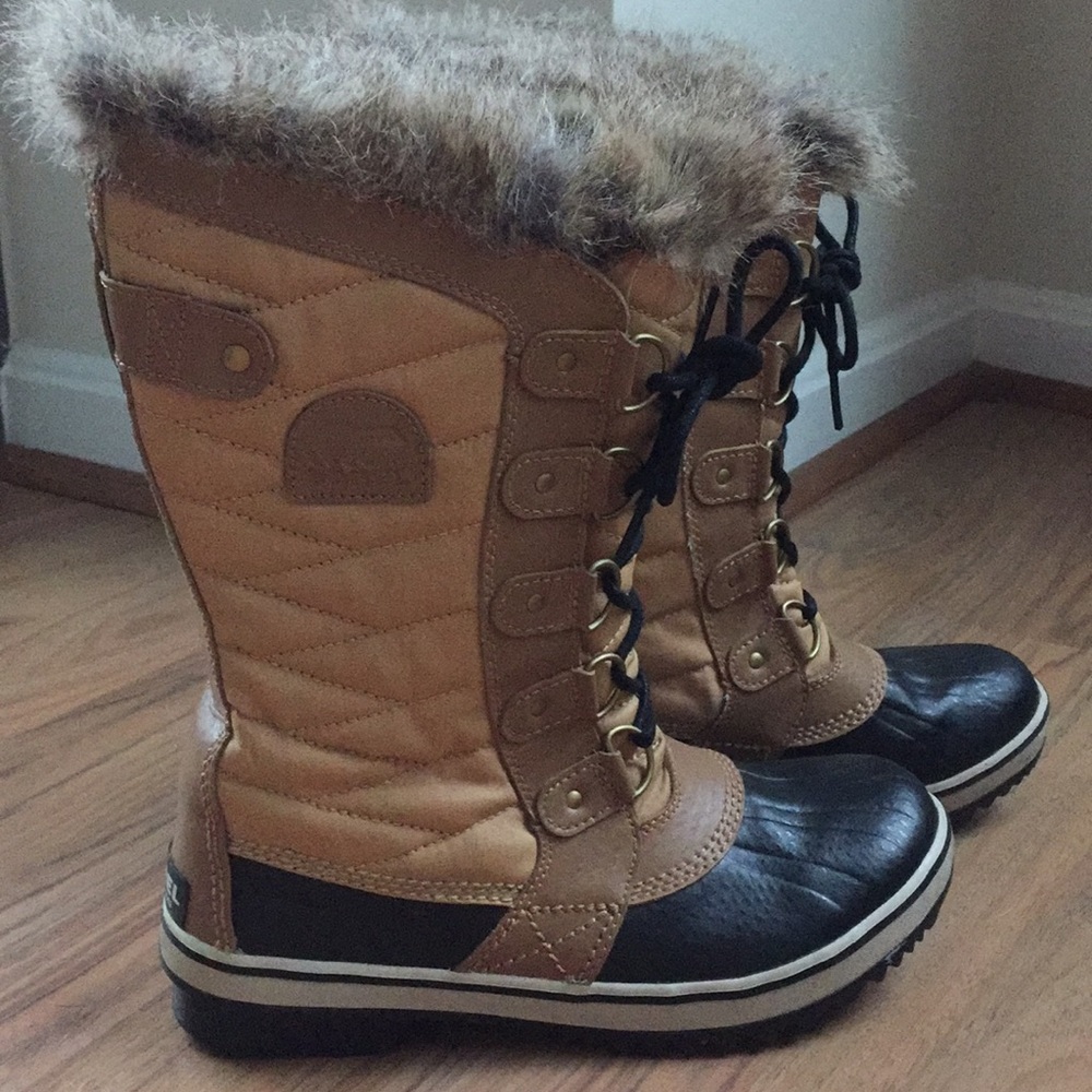 Sorel Faux Fur Winter Boots